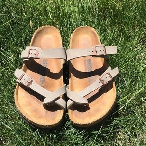 Gently worn Birkenstock sandals!